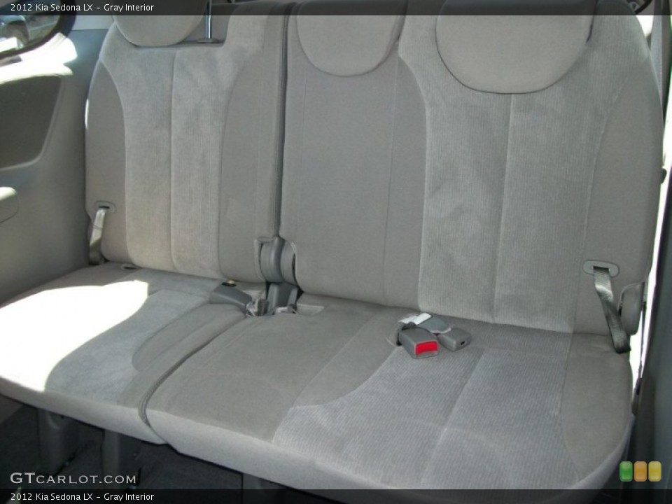 Gray Interior Rear Seat for the 2012 Kia Sedona LX #67234281