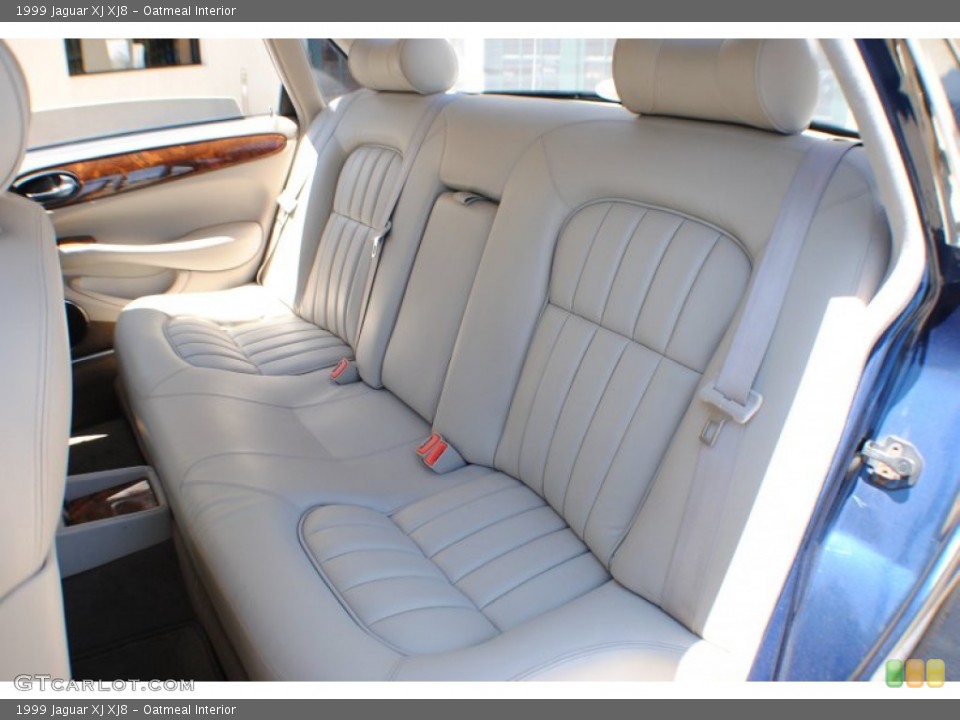 Oatmeal Interior Rear Seat for the 1999 Jaguar XJ XJ8 #67236843