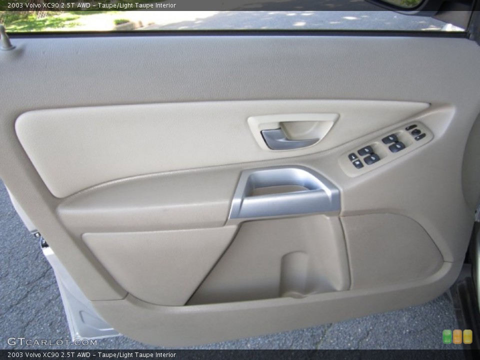 Taupe/Light Taupe Interior Door Panel for the 2003 Volvo XC90 2.5T AWD #67241289