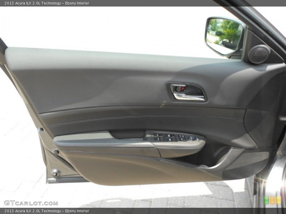 Ebony Interior Door Panel for the 2013 Acura ILX 2.0L Technology #67244550