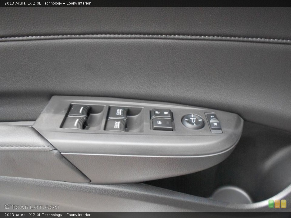 Ebony Interior Controls for the 2013 Acura ILX 2.0L Technology #67244664