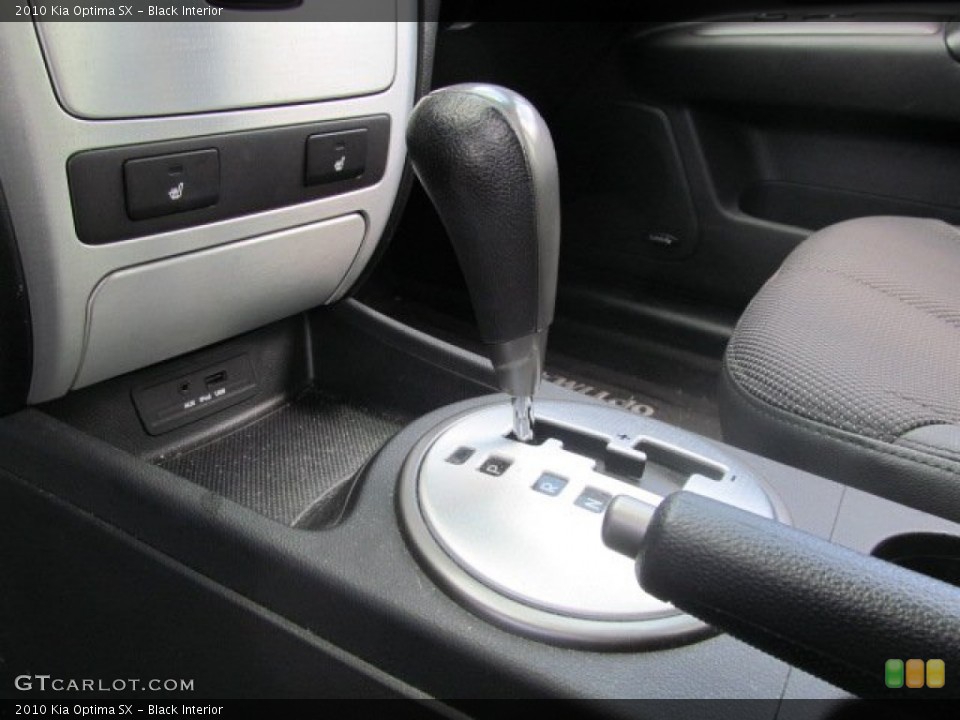 Black Interior Transmission for the 2010 Kia Optima SX #67246590