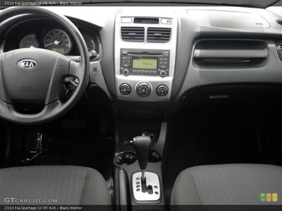 Black Interior Dashboard for the 2010 Kia Sportage LX V6 4x4 #67247316