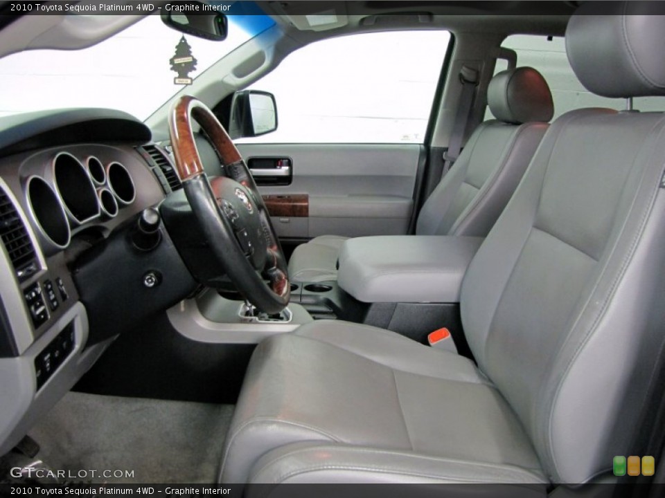Graphite Interior Photo for the 2010 Toyota Sequoia Platinum 4WD #67248822