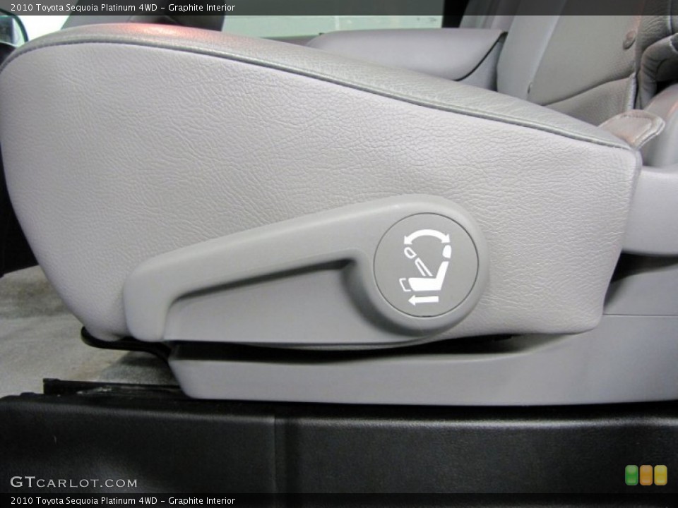 Graphite Interior Rear Seat for the 2010 Toyota Sequoia Platinum 4WD #67248849