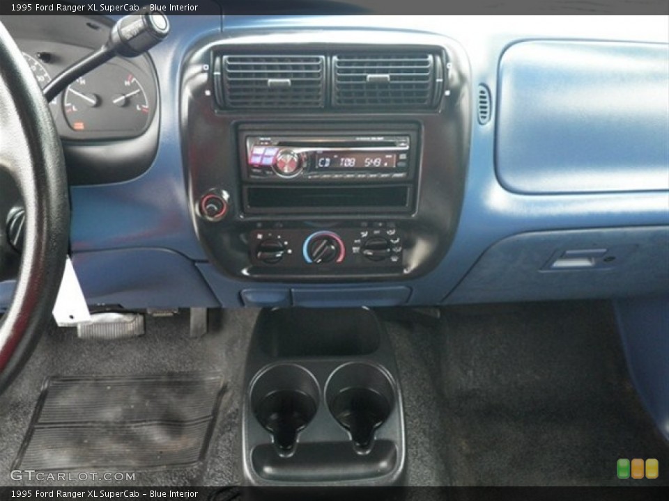 Blue Interior Controls for the 1995 Ford Ranger XL SuperCab #67249983