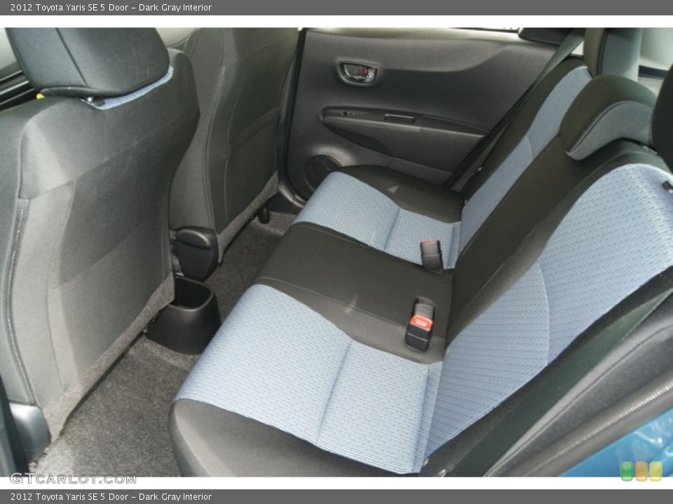 Dark Gray Interior Photo for the 2012 Toyota Yaris SE 5 Door #67253370