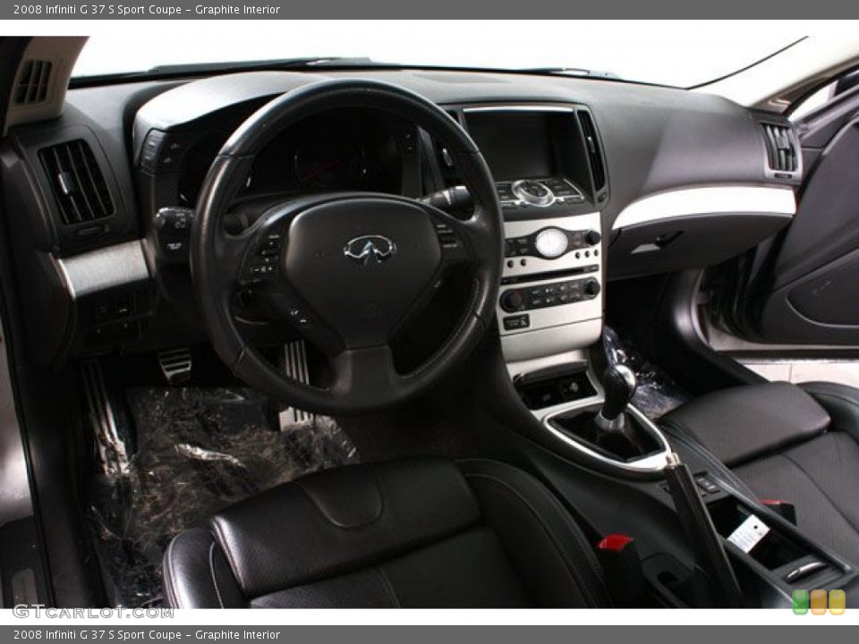 Graphite Interior Photo for the 2008 Infiniti G 37 S Sport Coupe #67254375