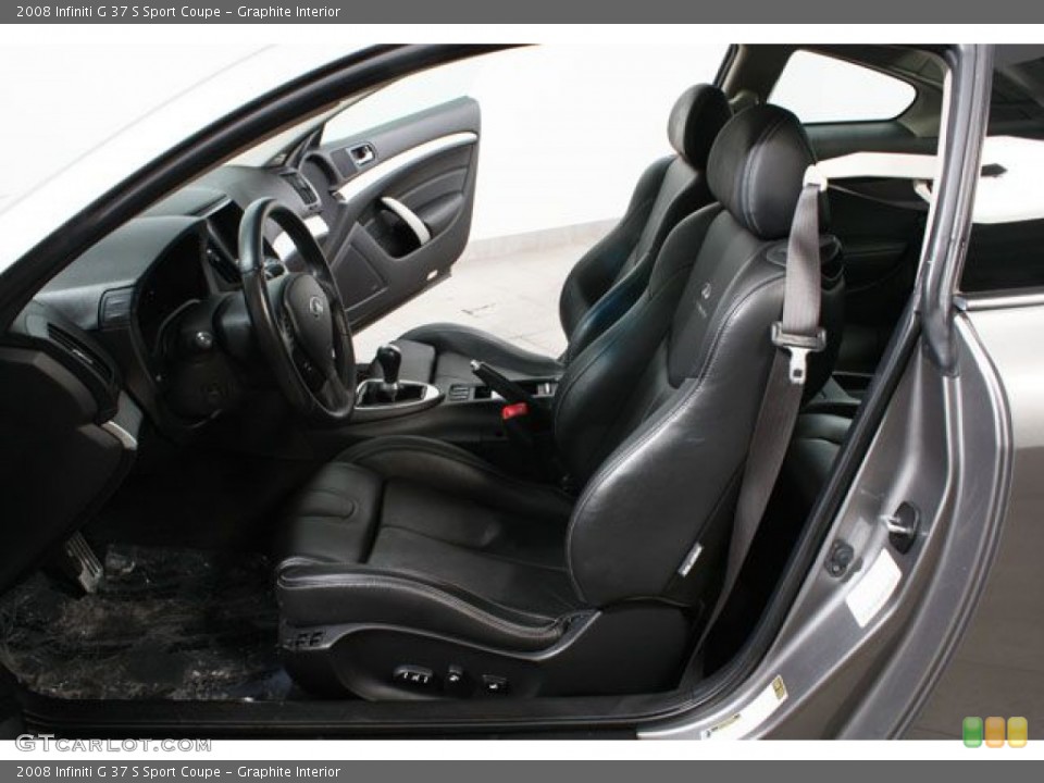 Graphite Interior Photo for the 2008 Infiniti G 37 S Sport Coupe #67254462