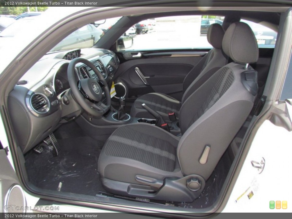 Titan Black Interior Photo for the 2012 Volkswagen Beetle Turbo #67255023