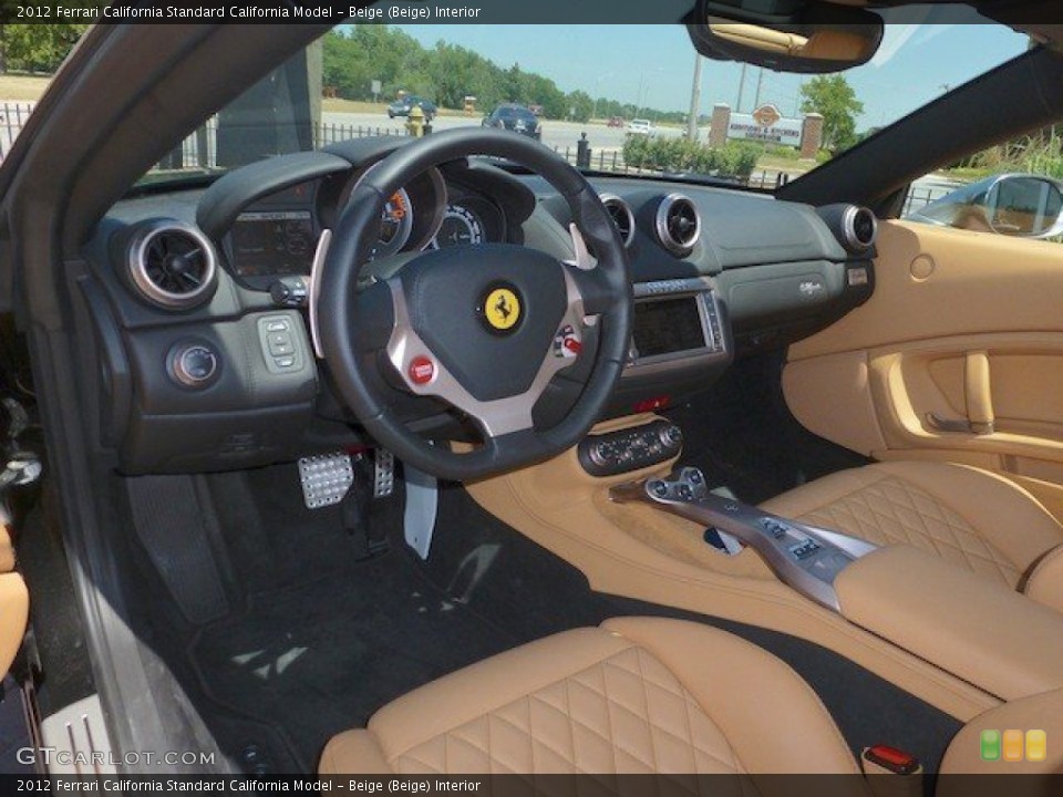 Beige (Beige) Interior Photo for the 2012 Ferrari California  #67255233