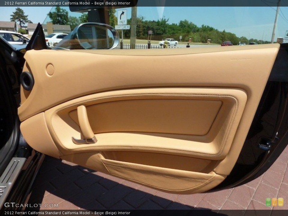 Beige (Beige) Interior Door Panel for the 2012 Ferrari California  #67255344