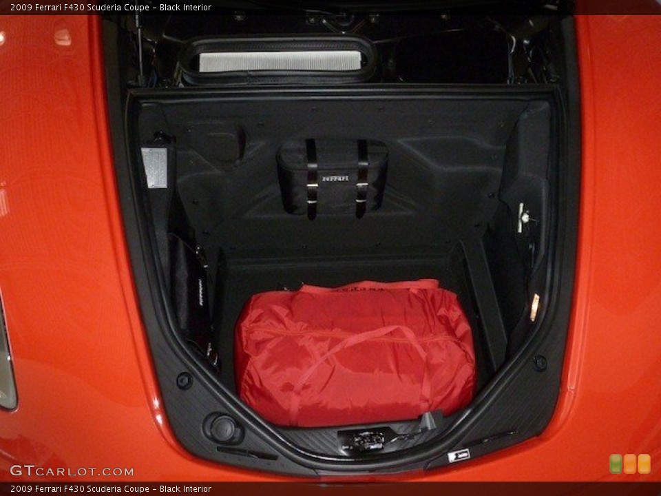 Black Interior Trunk for the 2009 Ferrari F430 Scuderia Coupe #67255722