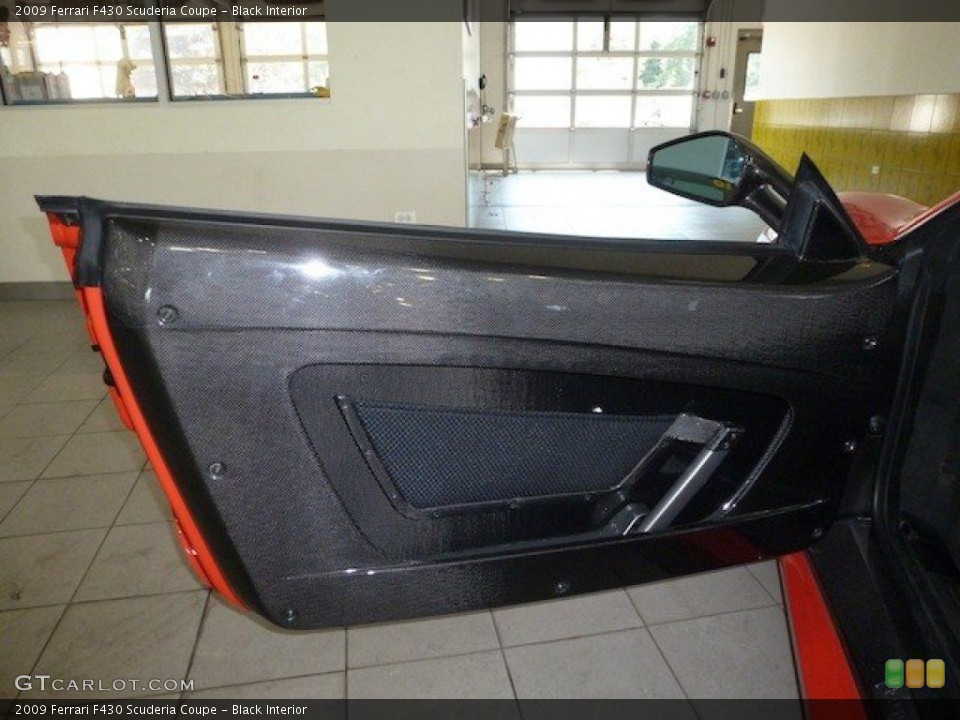 Black Interior Door Panel for the 2009 Ferrari F430 Scuderia Coupe #67255752