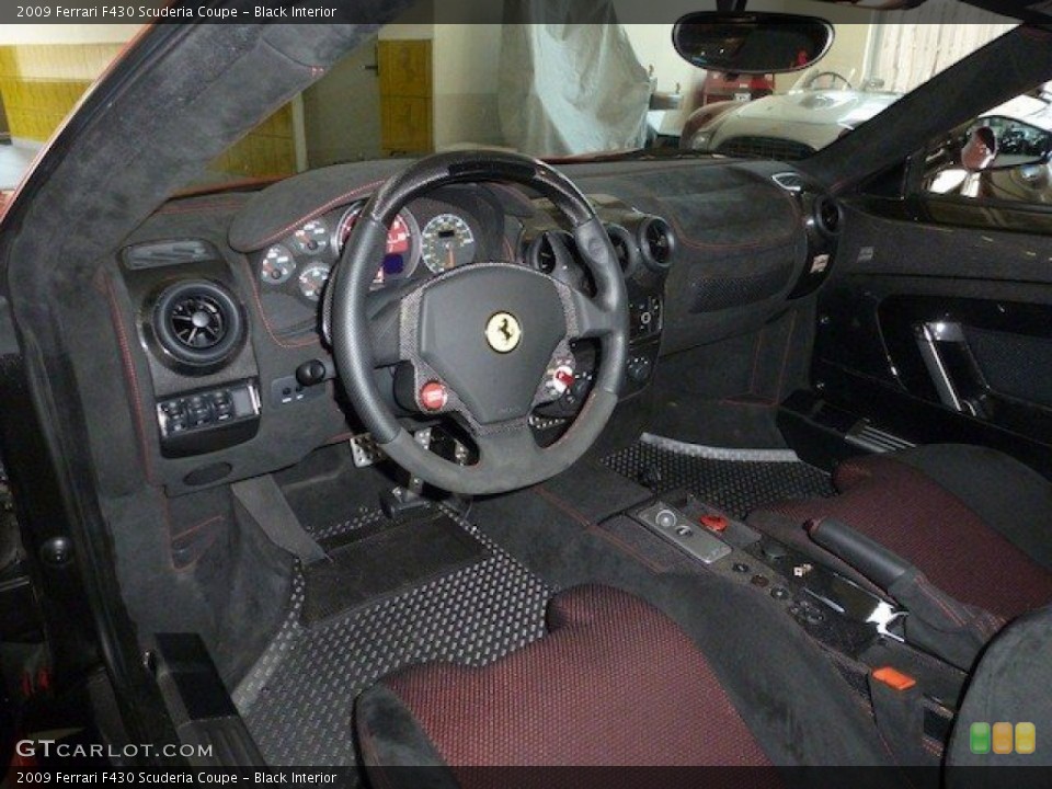 Black Interior Prime Interior for the 2009 Ferrari F430 Scuderia Coupe #67255761