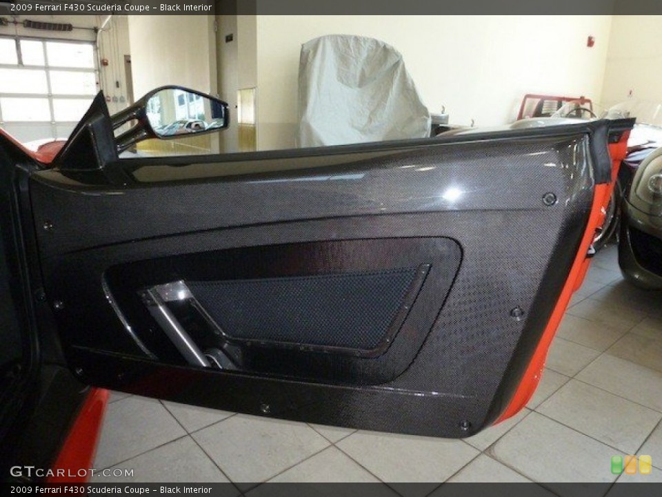 Black Interior Door Panel for the 2009 Ferrari F430 Scuderia Coupe #67255835