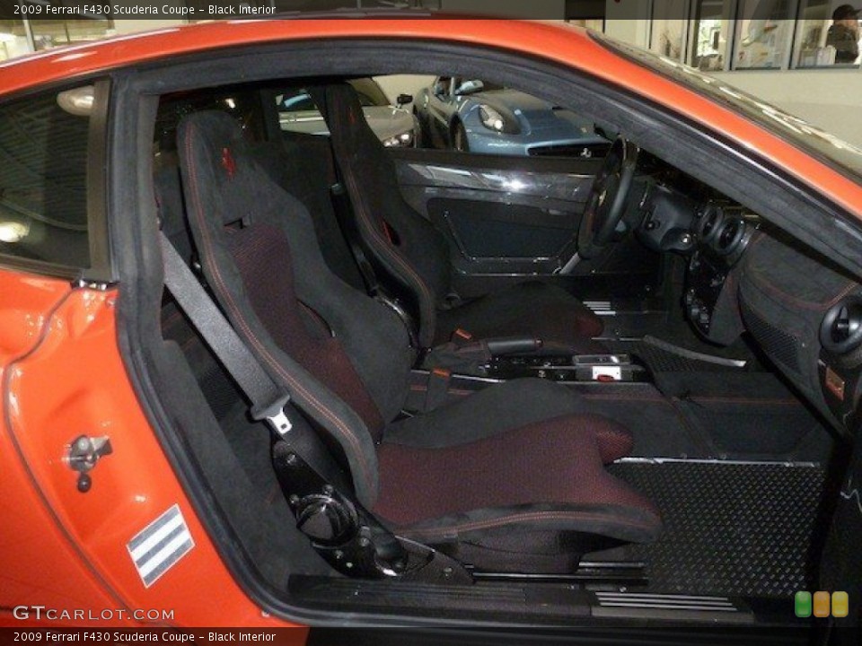 Black Interior Photo for the 2009 Ferrari F430 Scuderia Coupe #67255854