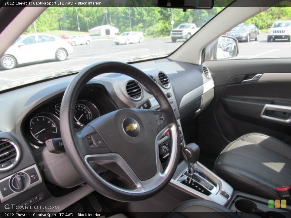 Black Interior Dashboard for the 2012 Chevrolet Captiva Sport LTZ AWD #67256523