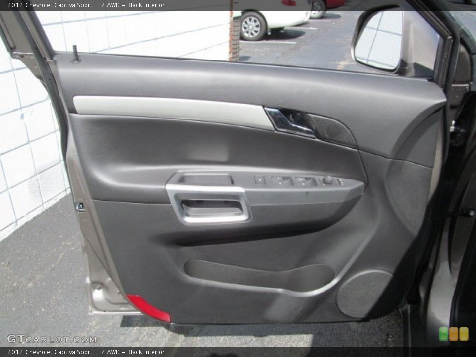 Black Interior Door Panel for the 2012 Chevrolet Captiva Sport LTZ AWD #67256529