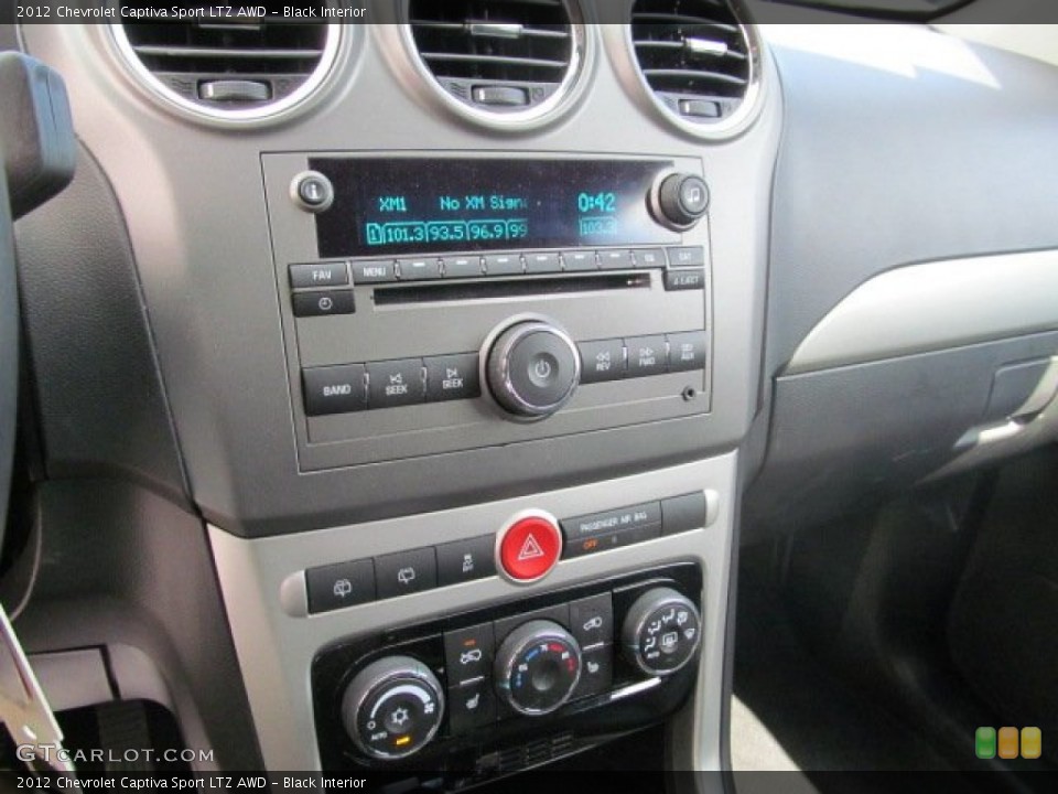 Black Interior Controls for the 2012 Chevrolet Captiva Sport LTZ AWD #67256562