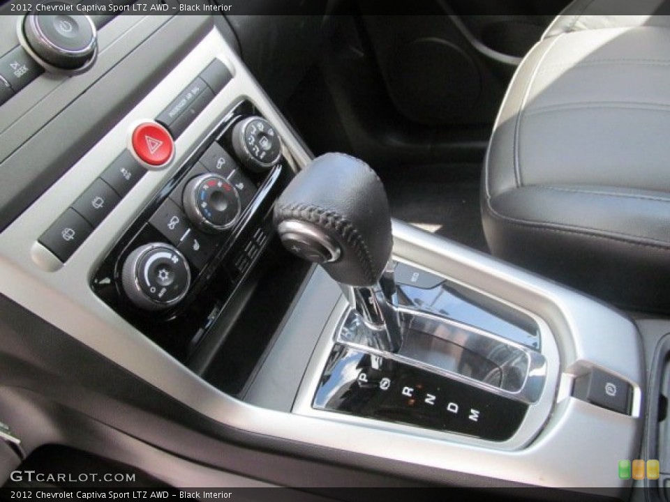 Black Interior Transmission for the 2012 Chevrolet Captiva Sport LTZ AWD #67256574