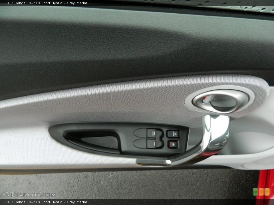 Gray Interior Controls for the 2012 Honda CR-Z EX Sport Hybrid #67258542