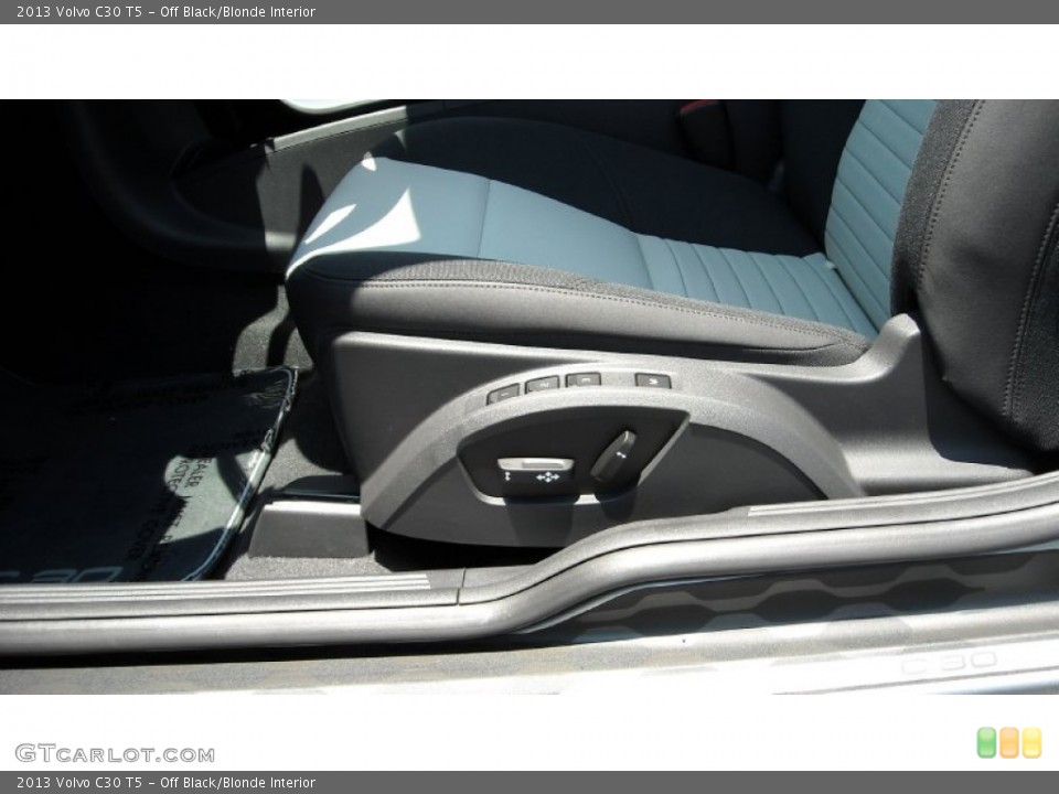 Off Black/Blonde Interior Front Seat for the 2013 Volvo C30 T5 #67258878