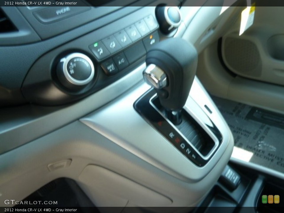 Gray Interior Transmission for the 2012 Honda CR-V LX 4WD #67265226