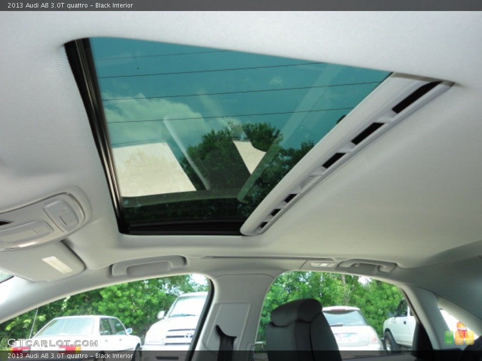 Black Interior Sunroof for the 2013 Audi A8 3.0T quattro #67265298