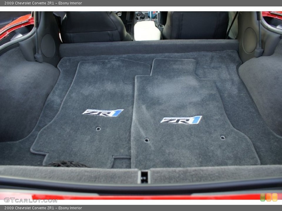 Ebony Interior Trunk for the 2009 Chevrolet Corvette ZR1 #67273373