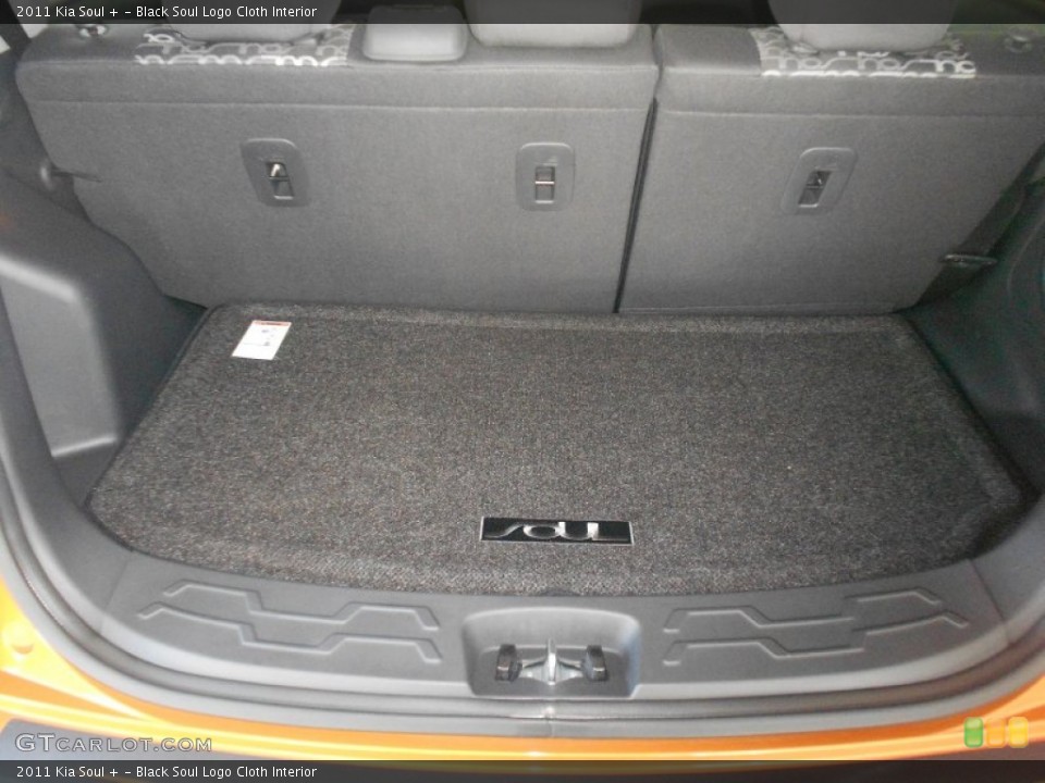 Black Soul Logo Cloth Interior Trunk for the 2011 Kia Soul + #67277690