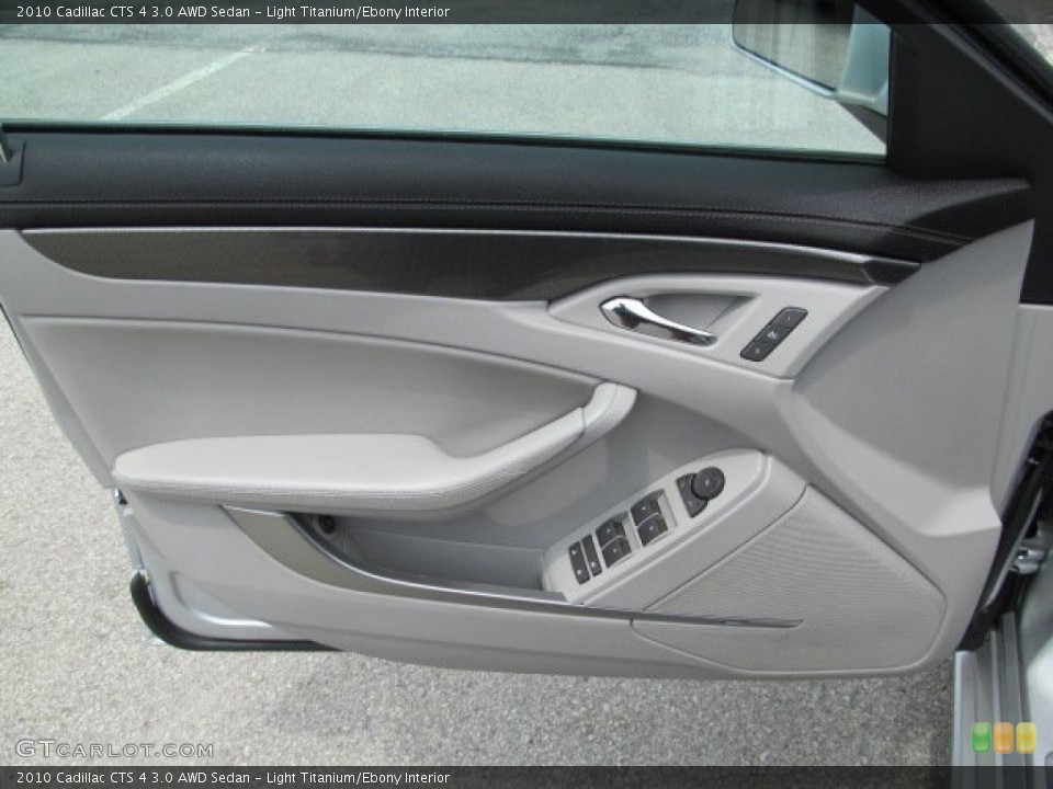Light Titanium/Ebony Interior Door Panel for the 2010 Cadillac CTS 4 3.0 AWD Sedan #67279832
