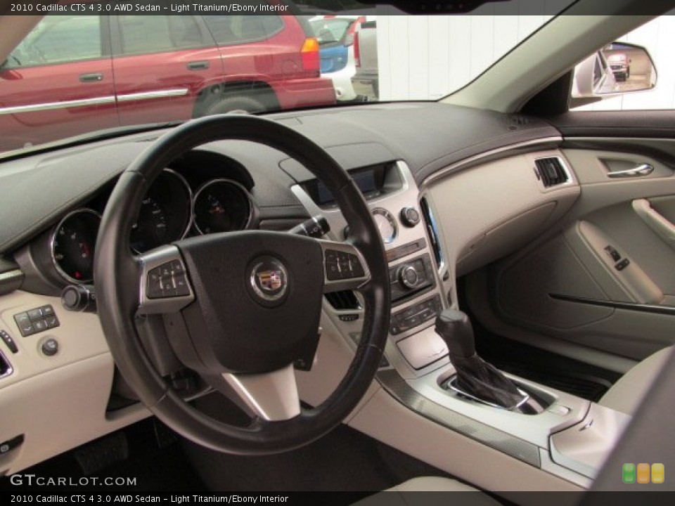 Light Titanium/Ebony Interior Dashboard for the 2010 Cadillac CTS 4 3.0 AWD Sedan #67279841