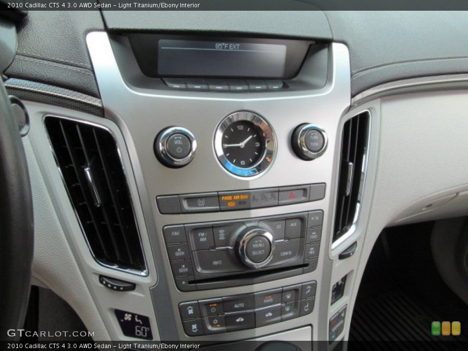 Light Titanium/Ebony Interior Controls for the 2010 Cadillac CTS 4 3.0 AWD Sedan #67279856