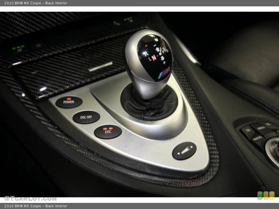 Black Interior Transmission for the 2010 BMW M6 Coupe #67281722
