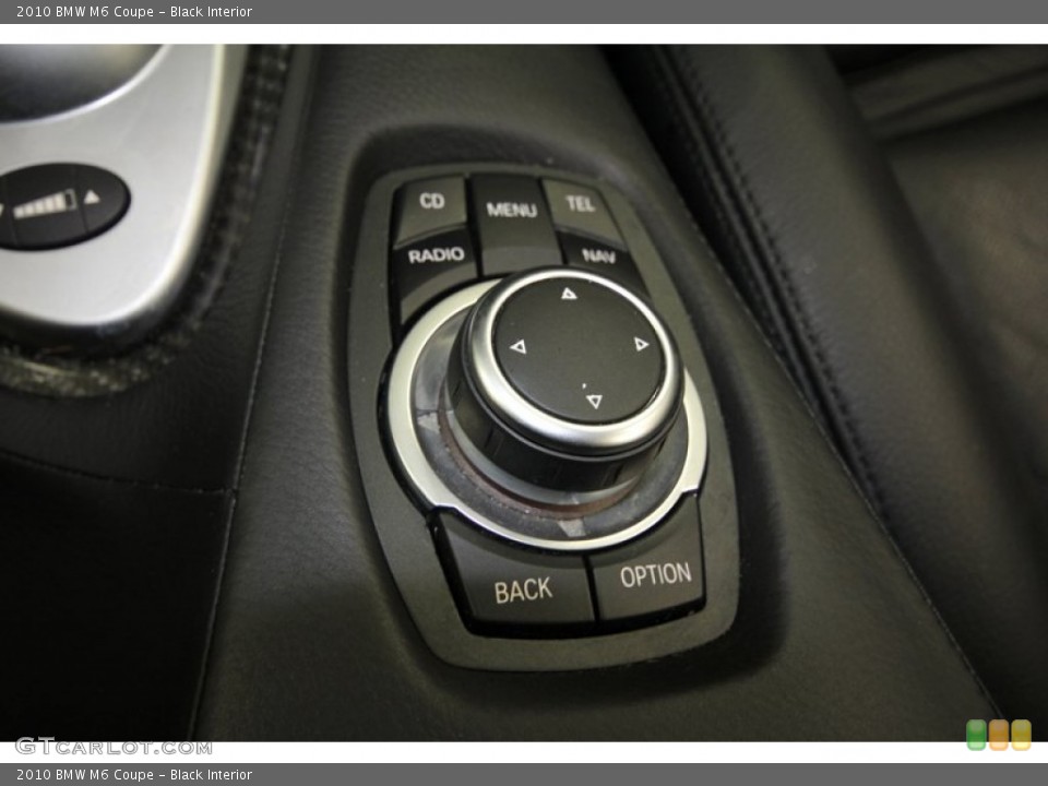 Black Interior Controls for the 2010 BMW M6 Coupe #67281740