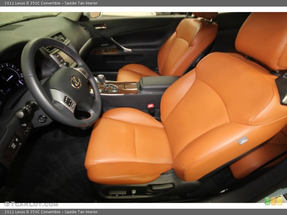 Saddle Tan Interior Photo for the 2011 Lexus IS 350C Convertible #67283195