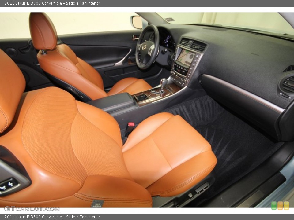 Saddle Tan Interior Photo for the 2011 Lexus IS 350C Convertible #67283493
