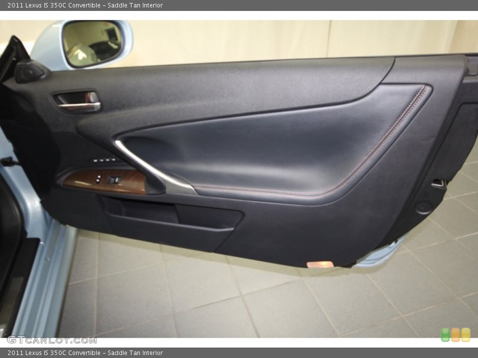 Saddle Tan Interior Door Panel for the 2011 Lexus IS 350C Convertible #67283513