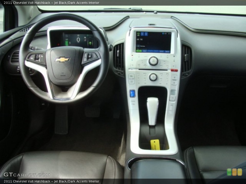 Jet Black/Dark Accents Interior Dashboard for the 2011 Chevrolet Volt Hatchback #67283528