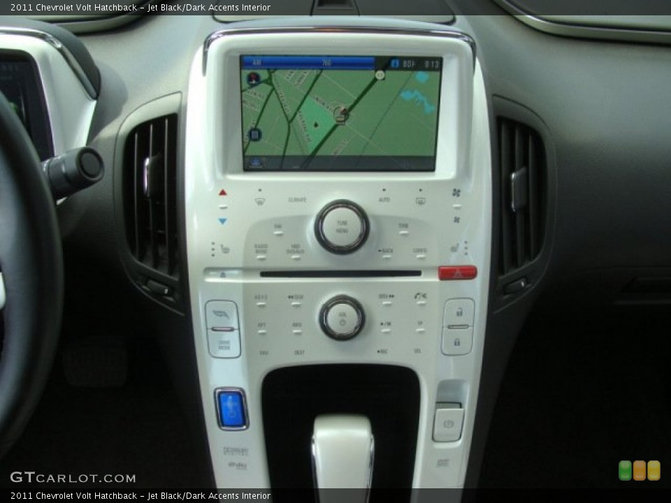 Jet Black/Dark Accents Interior Controls for the 2011 Chevrolet Volt Hatchback #67283540