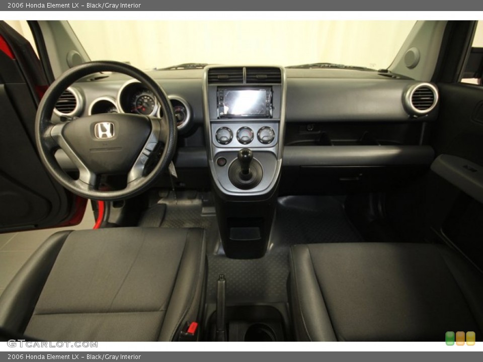 Black/Gray Interior Dashboard for the 2006 Honda Element LX #67284599