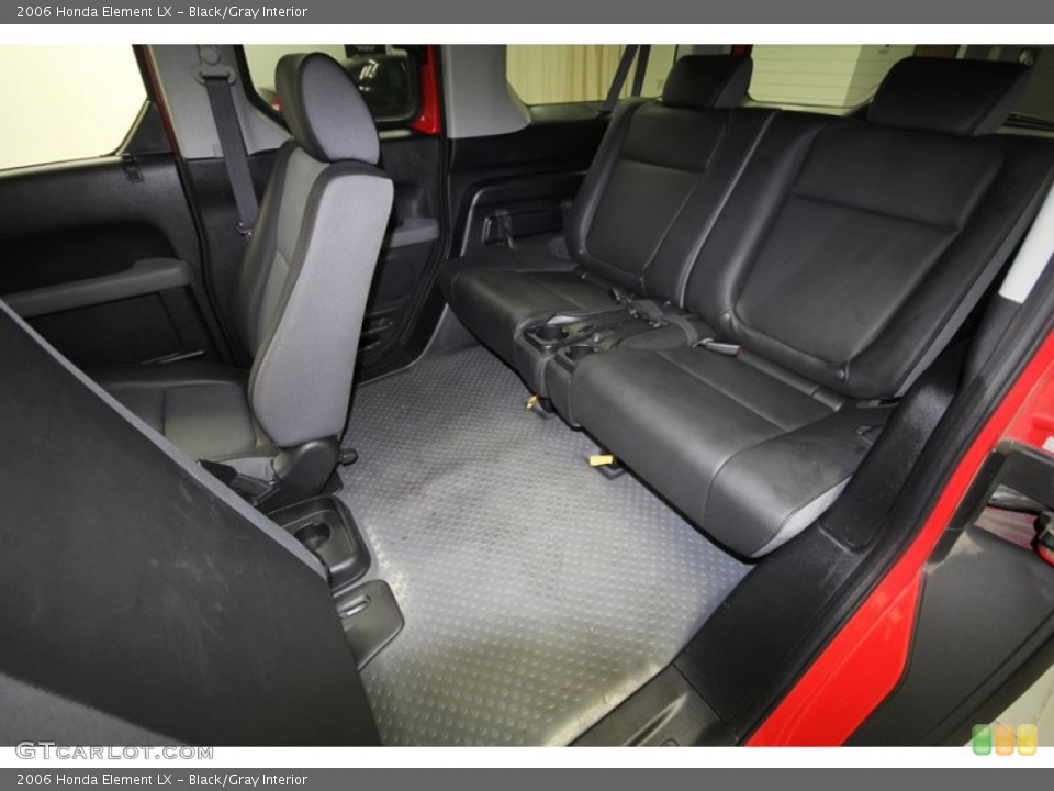 Black/Gray Interior Rear Seat for the 2006 Honda Element LX #67284704