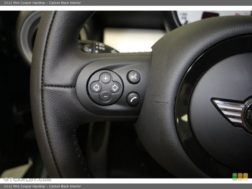 Carbon Black Interior Controls for the 2012 Mini Cooper Hardtop #67293926
