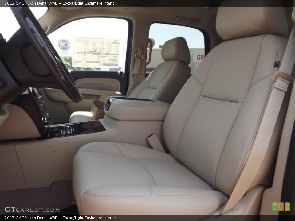 Cocoa/Light Cashmere Interior Photo for the 2013 GMC Yukon Denali AWD #67295522