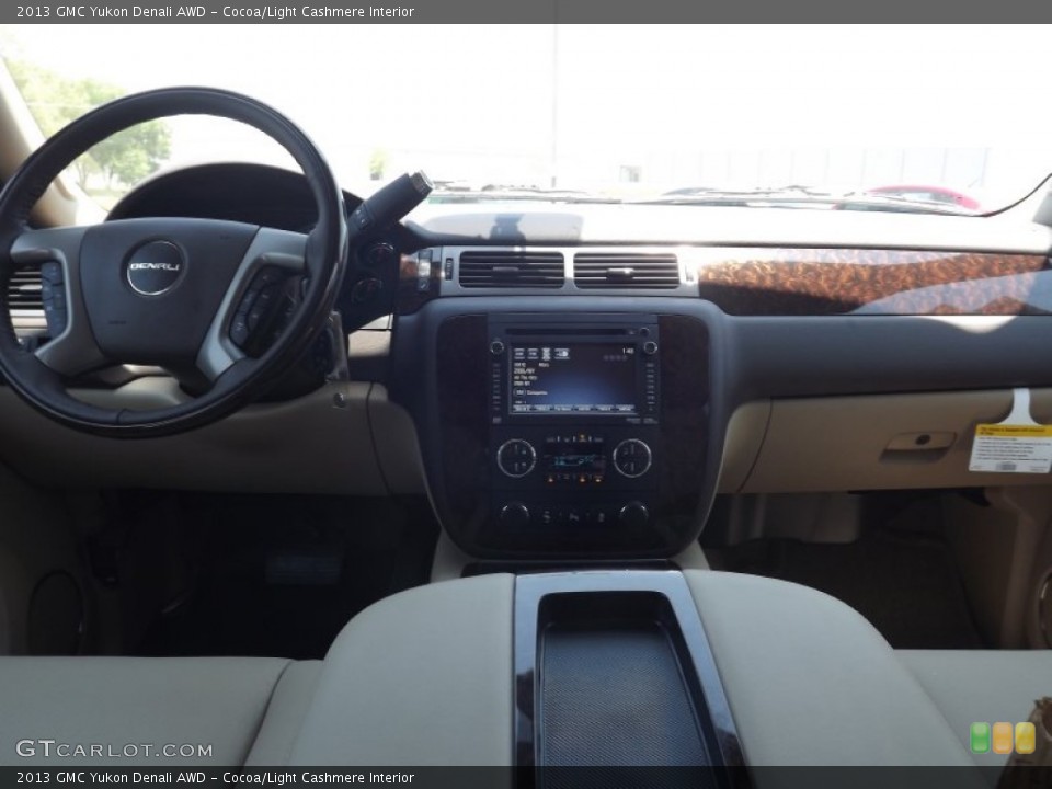 Cocoa/Light Cashmere Interior Dashboard for the 2013 GMC Yukon Denali AWD #67295636