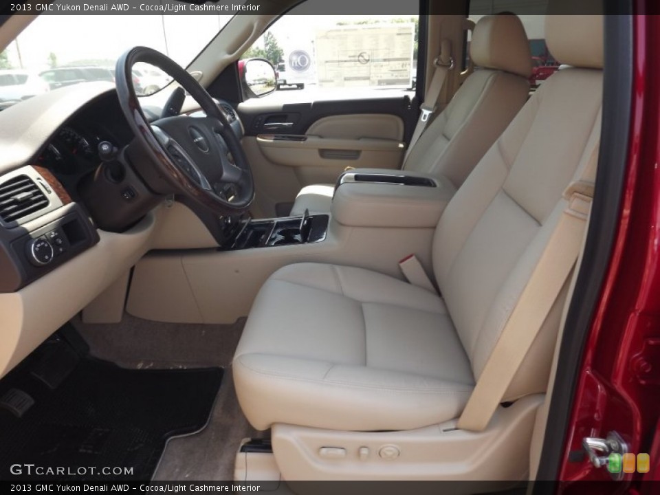 Cocoa/Light Cashmere Interior Photo for the 2013 GMC Yukon Denali AWD #67295645