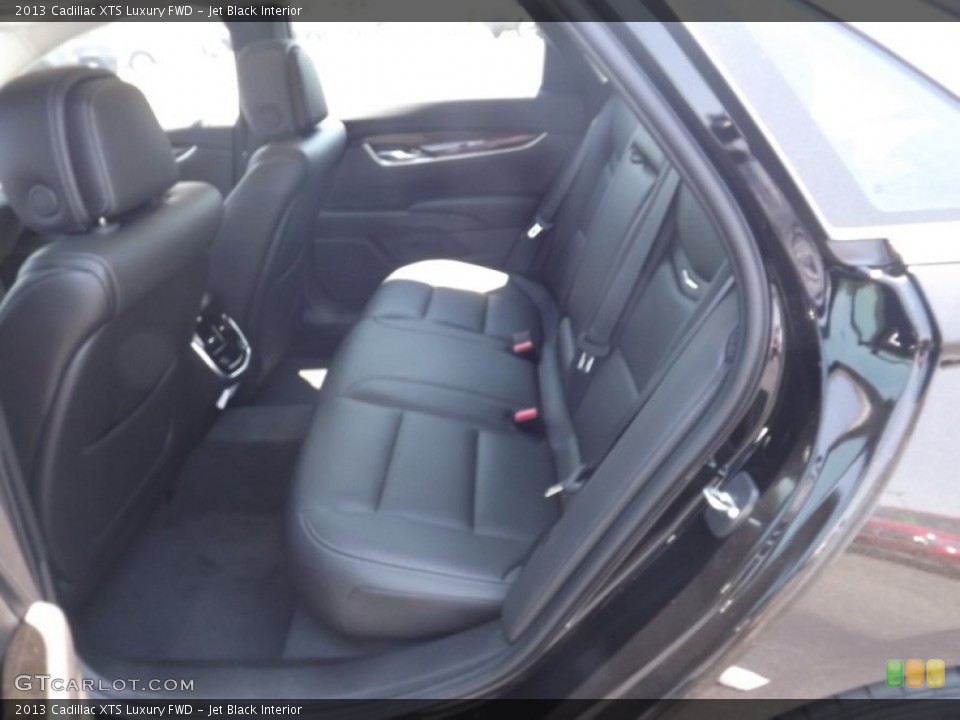 Jet Black Interior Rear Seat for the 2013 Cadillac XTS Luxury FWD #67295948