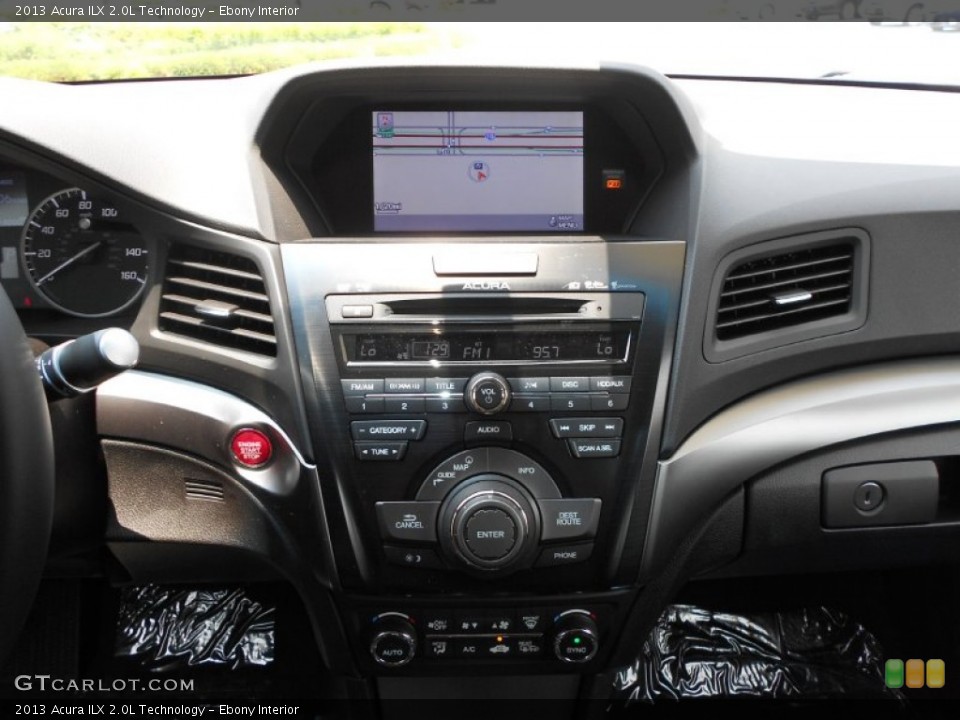 Ebony Interior Controls for the 2013 Acura ILX 2.0L Technology #67299869