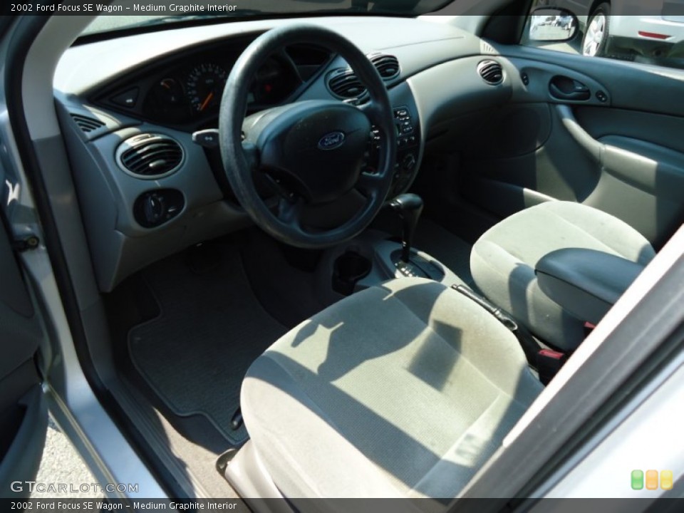 Medium Graphite 2002 Ford Focus Interiors